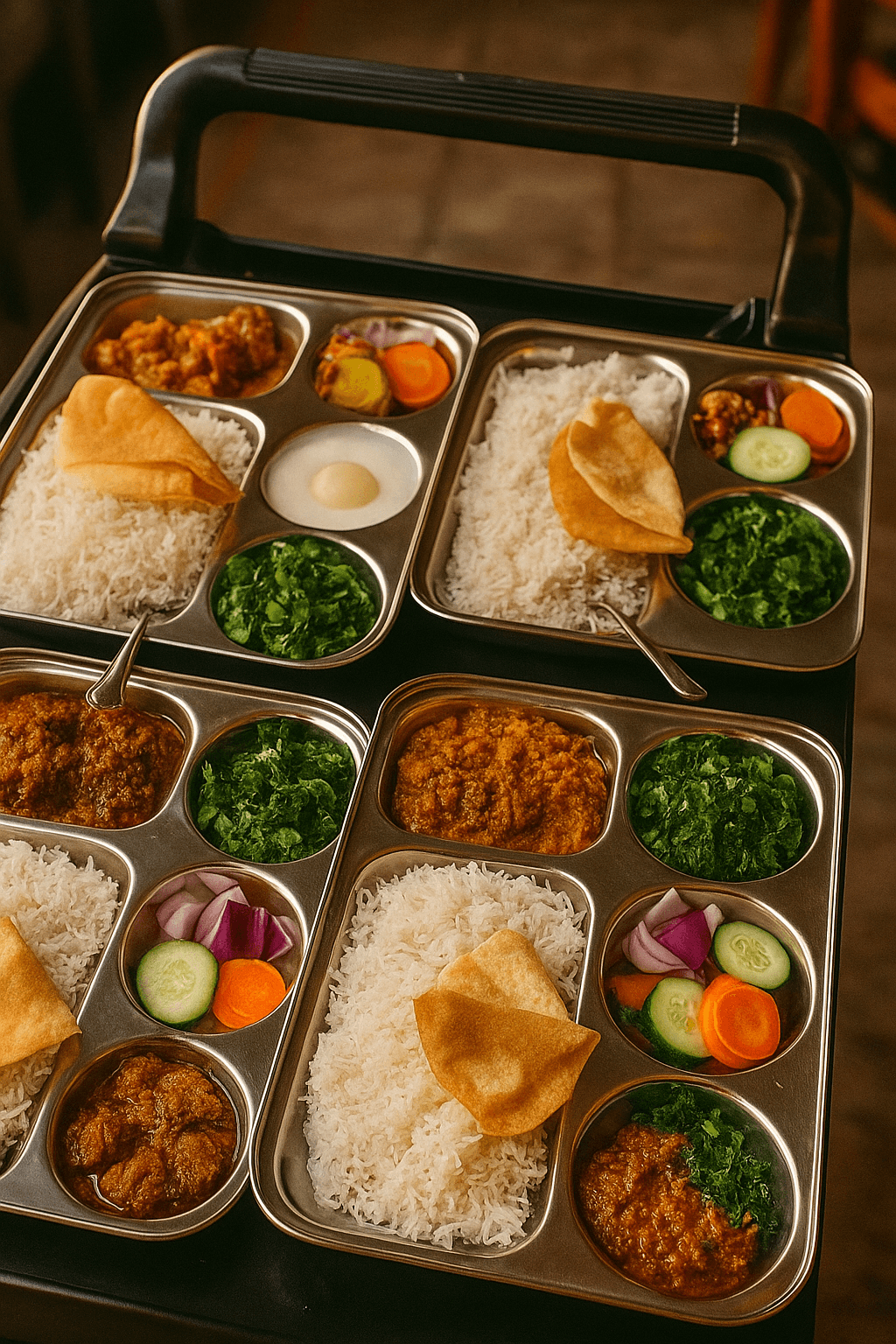 Lamb Thali image