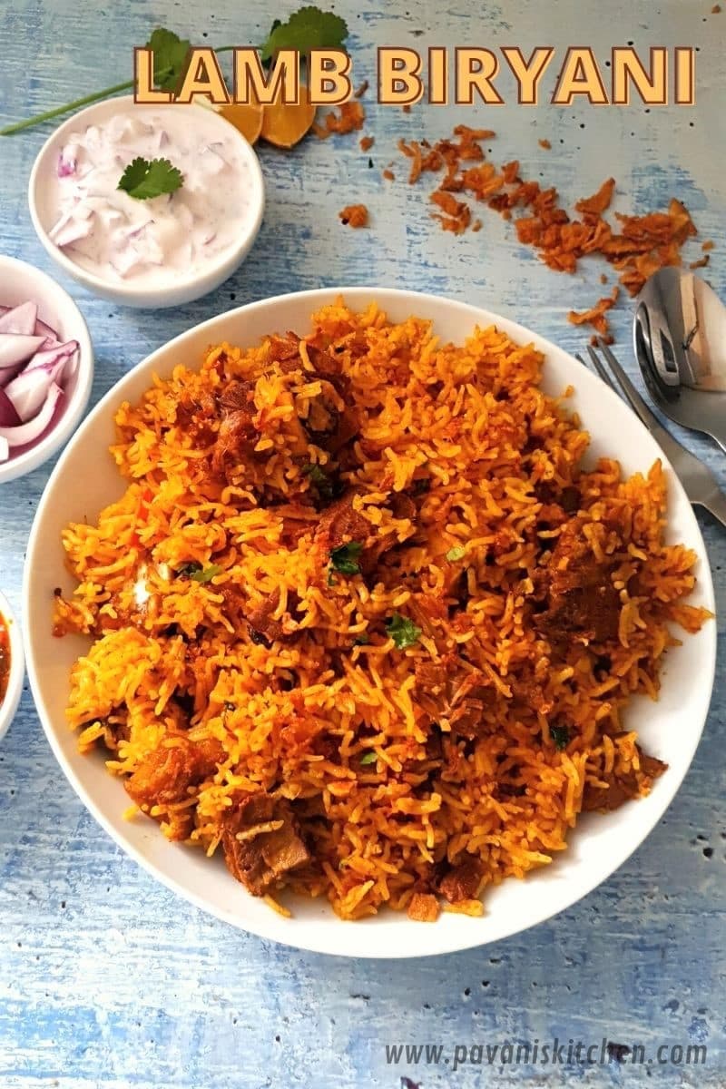Lamb Biryani image